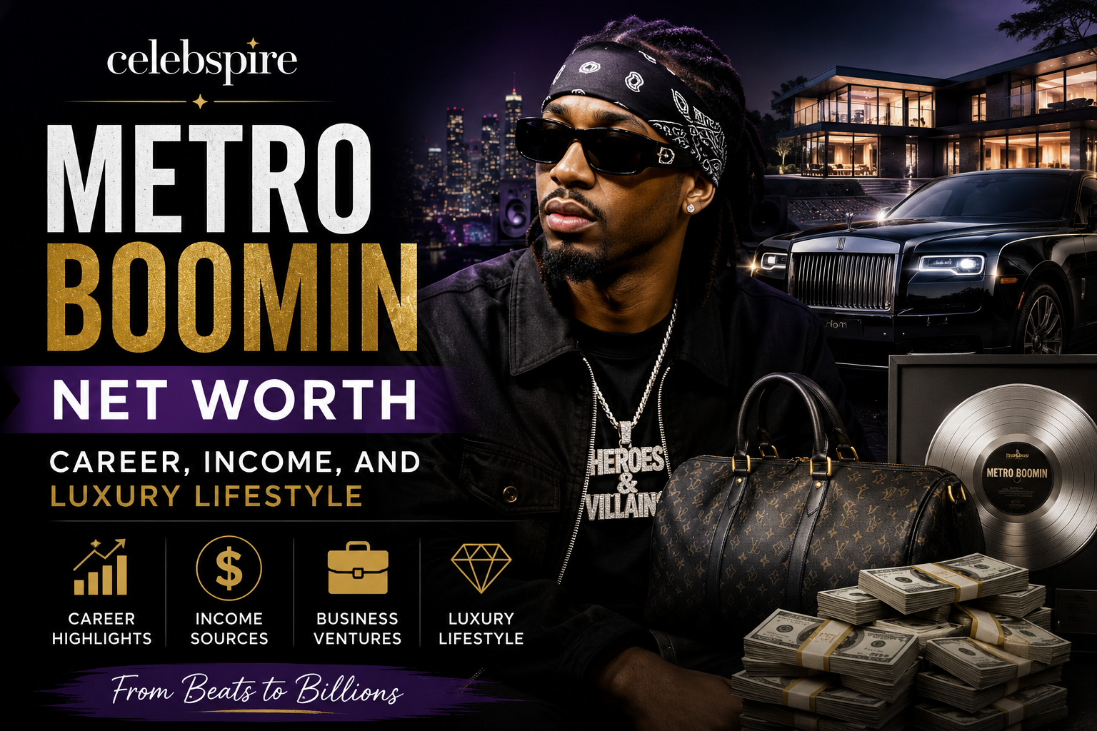 Metro Boomin Net Worth: Career, Income, and Luxury Lifestyle
