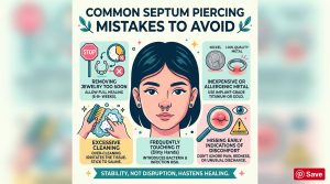 Common Septum Piercing Mistakes