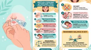 Septum Piercing Aftercare Tips